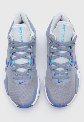 Tenis Basketball Azul Grisáceo-Azul-Blanco Nike Renew Elevate 3