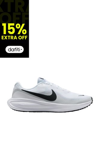 Tenis Nike Revolution 8 Hombre-Blanco/Negro Nike