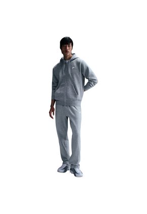 Hoodie Nike Club Bb Fz Hoodie Hombre-Gris