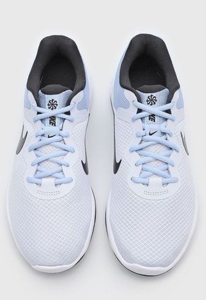 Tenis Running Lila-Blanco-Negro Nike Revolution 6 Next Nature