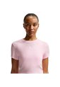 Camiseta Nike Sportswear Chill Knit Mujer-Rosa de Nike