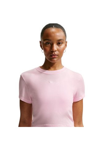Camiseta Nike Sportswear Chill Knit Mujer-Rosa Nike