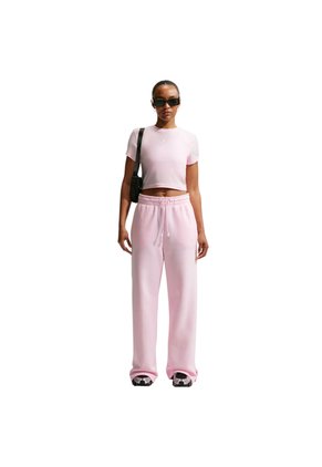 Camiseta Nike Sportswear Chill Knit Mujer-Rosa