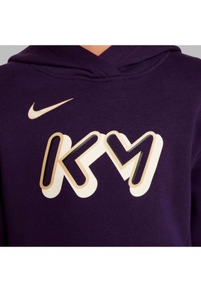 Buzo Nike Niño Kylian Mbappé Club Fleece - Morado - Fútbol | Uso Casual Y Entrenamiento
