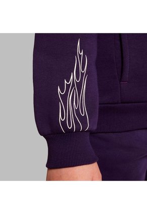 Buzo Nike Niño Kylian Mbappé Club Fleece - Morado - Fútbol | Uso Casual Y Entrenamiento