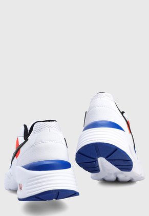 Tenis Lifestyle Blanco-Rojo-Azul Nike Air Max Fusion