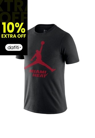 Camiseta Nike Miami Heat Essential-Negro Nike