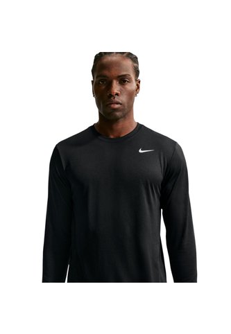 Camiseta Manga Larga Nike Legend Hombre-Negro Nike