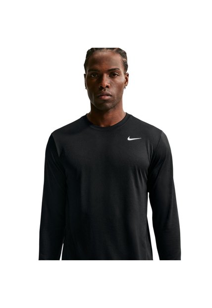 Camiseta Manga Larga Nike Legend Hombre-Negro