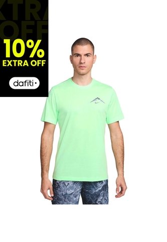 Camiseta Nike Running T-Shirt-Verde Nike
