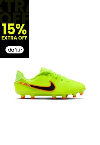 Guayos Nike Jr Legend 10 Academy Fg/Mg Niño-Verde Nike