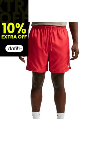 Pantaloneta Nike Club Flow Hombre-Rojo Nike