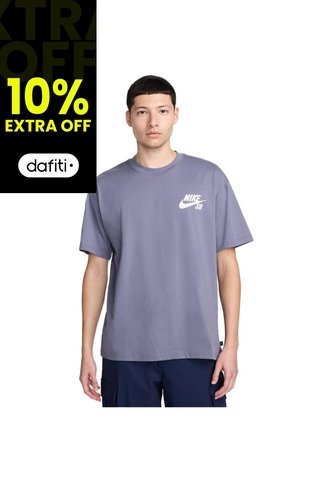 Camiseta Nike Sb T-Shirt-Gris Nike