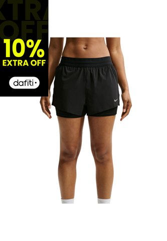 Short Nike Swift Mujer-Negro Nike