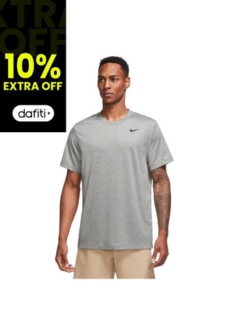 Camiseta Nike Dri Fit Tee Reset-Gris Nike