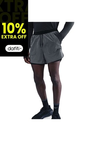 Pantaloneta Nike Reflect 4In Hombre-Gris Nike