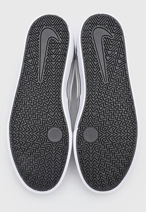 Tenis Skateboarding Gris-Blanco-Negro Nike SB Chron 2 Canvas