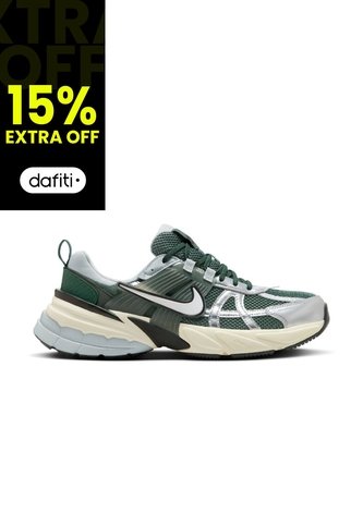 Tenis Nike V2K Run Hombre-Verde/Gris Plata Nike