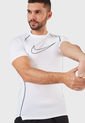 Camiseta Blanco-Negro Nike Pro Dri-FIT de Nike