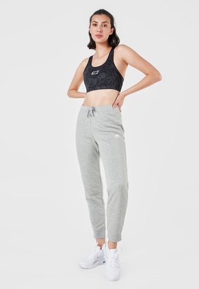 Jogger Gris-Blanco Nike Sportswear Club Fleece