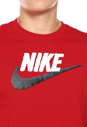 Camiseta Rojo Nike M Nsw Tee Brand Mark