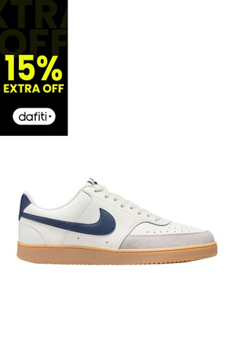 Tenis Nike Court Vision Lo Fwco 2 Hombre-Beige/Azul Nike