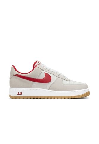 Tenis Nike Air Force 1 07 Lv8 1 Hombre-Blanco/Rojo Nike