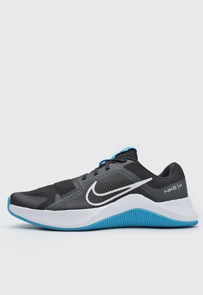 Tenis Training Negro-Blanco-Turquesa Nike MC Trainer 2