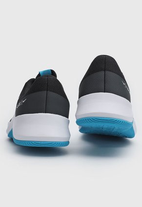 Tenis Training Negro-Blanco-Turquesa Nike MC Trainer 2