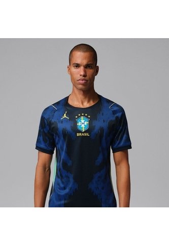 Camiseta Hombre Nike Brasil Visitante 2026 Azul Nike