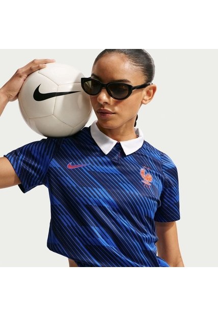 Camiseta Mujer Nike Francia Local 2026 Azul