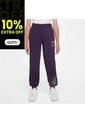 Pantalón Niños Nike Kylian Mbappé Club Fleece Violeta de Nike