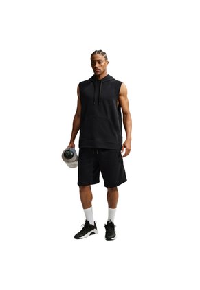Hoodie Sin Mangas Nike Nac Hombre-Negro