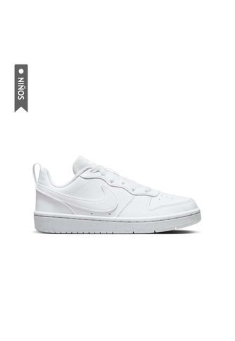 Tenis Nike Court Borough Low Recraft Niños-Blanco Nike
