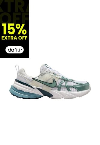 Tenis Nike V2K Run Mujer-Blanco/Verde Nike