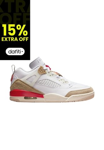 Tenis Nike Jordan Spizike Low Hombre-Blanco/cafe Nike