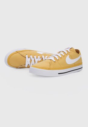 Tenis Lifestyle Amarillo-Blanco-Negro Nike Court Legacy