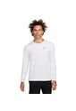 Camiseta Manga Larga Nike Df Uv Miler Top Ls Hombre-Blanco de Nike