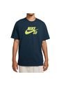 Camiseta Nike Action Sports Tee Logo Hbr-Azul Navy de Nike