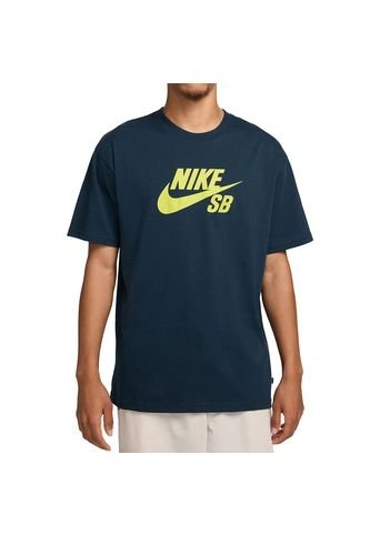 Camiseta Nike Action Sports Tee Logo Hbr-Azul Navy Nike