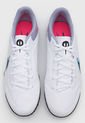 Guayo Blanco-Lila-Negro-Turquesa Nike Legend 9 Academy TF de Nike
