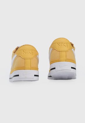 Tenis Lifestyle Amarillo-Blanco-Negro Nike Court Legacy