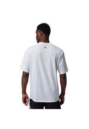 Camiseta Nike M J Brk Ess 85 Gfx Ss Crw Hombre-Blanco