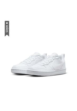 Tenis Nike Court Borough Low Recraft Niños-Blanco