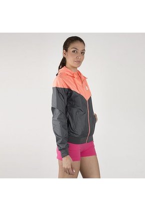 Chaqueta Nike Windrunner Naranja-Gris