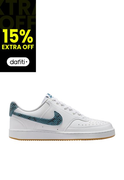 Tenis Nike W Court Vision Lo Prm Mujer-Blanco