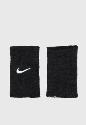 Muñequeras NIKE Swoosh Classic Negro