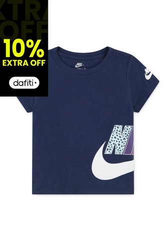 Camiseta Nike Nkg Wild Warmth Graphic Tee Niño-Negro/Blanco Nike