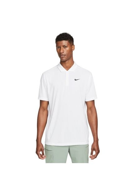 Camiseta Polo Nike Court Hombre-Blanco