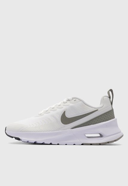 Tenis Lifestyle Blanco-Verde Militar NIKE Air Max Nuaxis